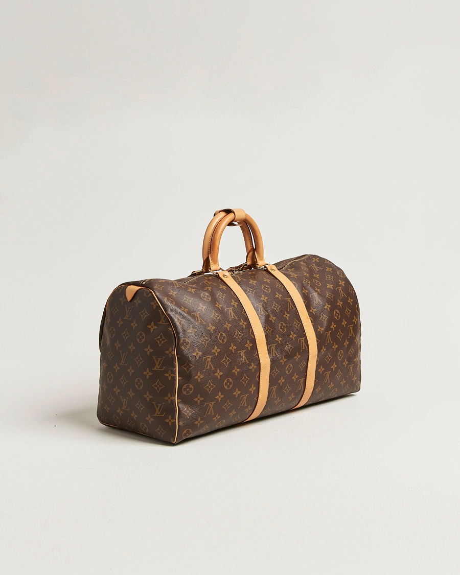 Men | Pre-Owned & Vintage Bags | Louis Vuitton Pre-Owned | Keepall 50 Monogram