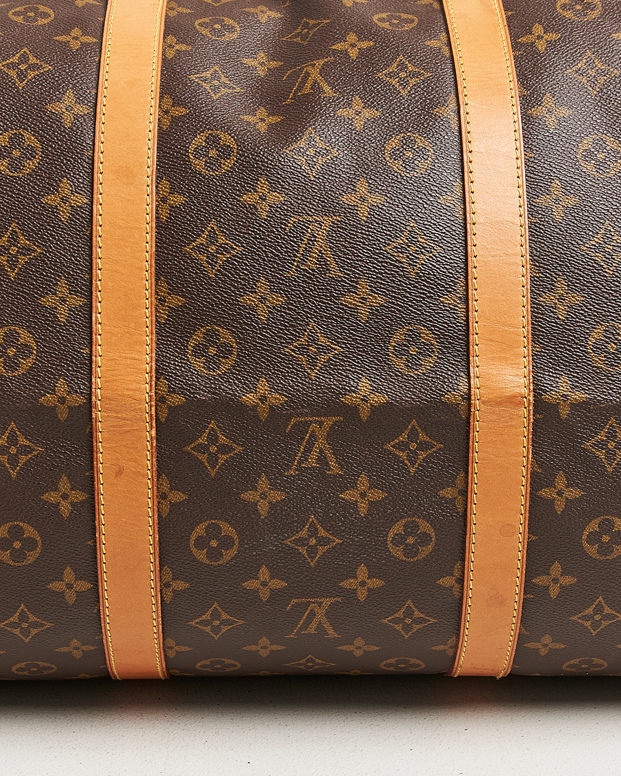 Men | Pre-Owned & Vintage Bags | Louis Vuitton Pre-Owned | Keepall Bandouilére 60 Monogram
