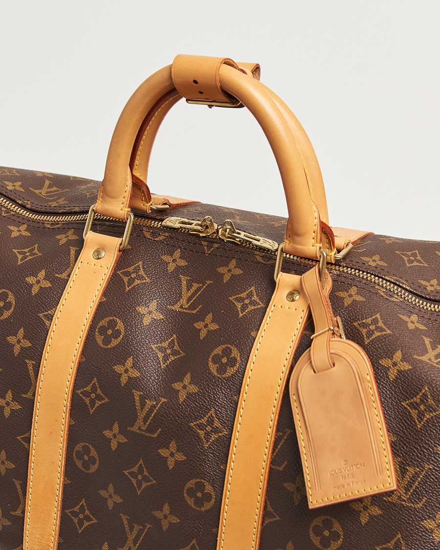 Men | Pre-Owned & Vintage Bags | Louis Vuitton Pre-Owned | Keepall 55 Monogram