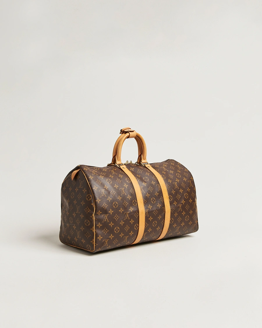 Men | Pre-Owned & Vintage Bags | Louis Vuitton Pre-Owned | Keepall 45 Monogram