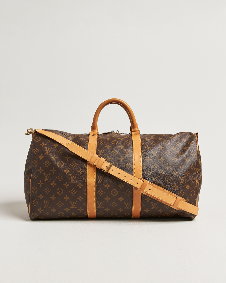 Men | Pre-Owned & Vintage Bags | Louis Vuitton Pre-Owned | Keepall Bandouliére 50 Monogram