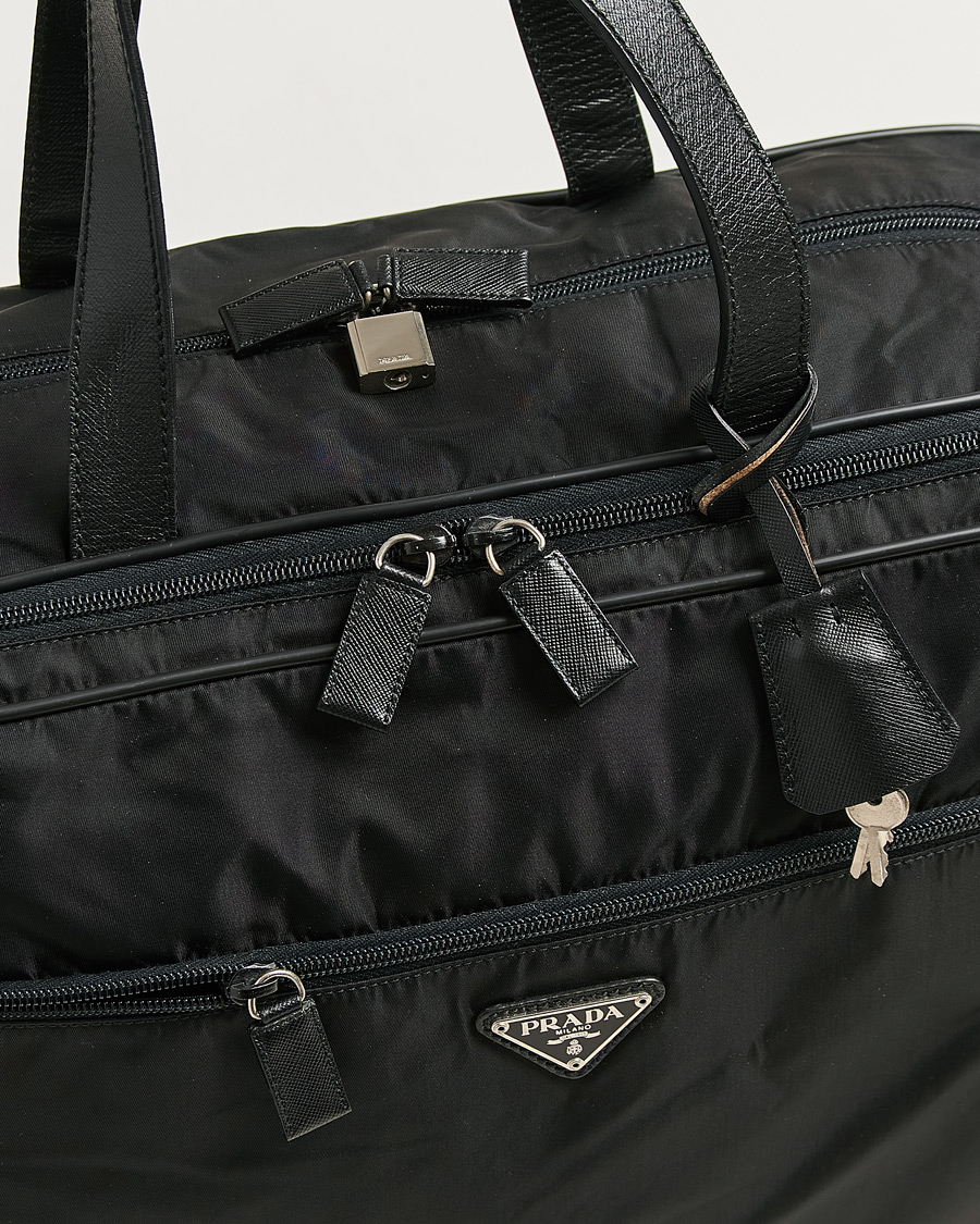 Men | Pre-Owned & Vintage Bags | Prada Pre-Owned | Tessuto Nylon Document Bag Black