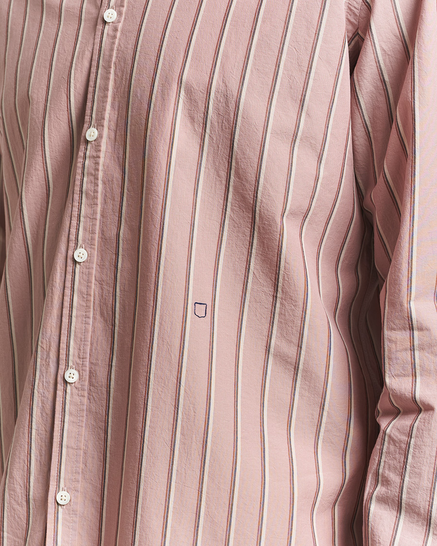 Men | Shirts | Massimo Alba | Genova Striped Shirt Old Rose