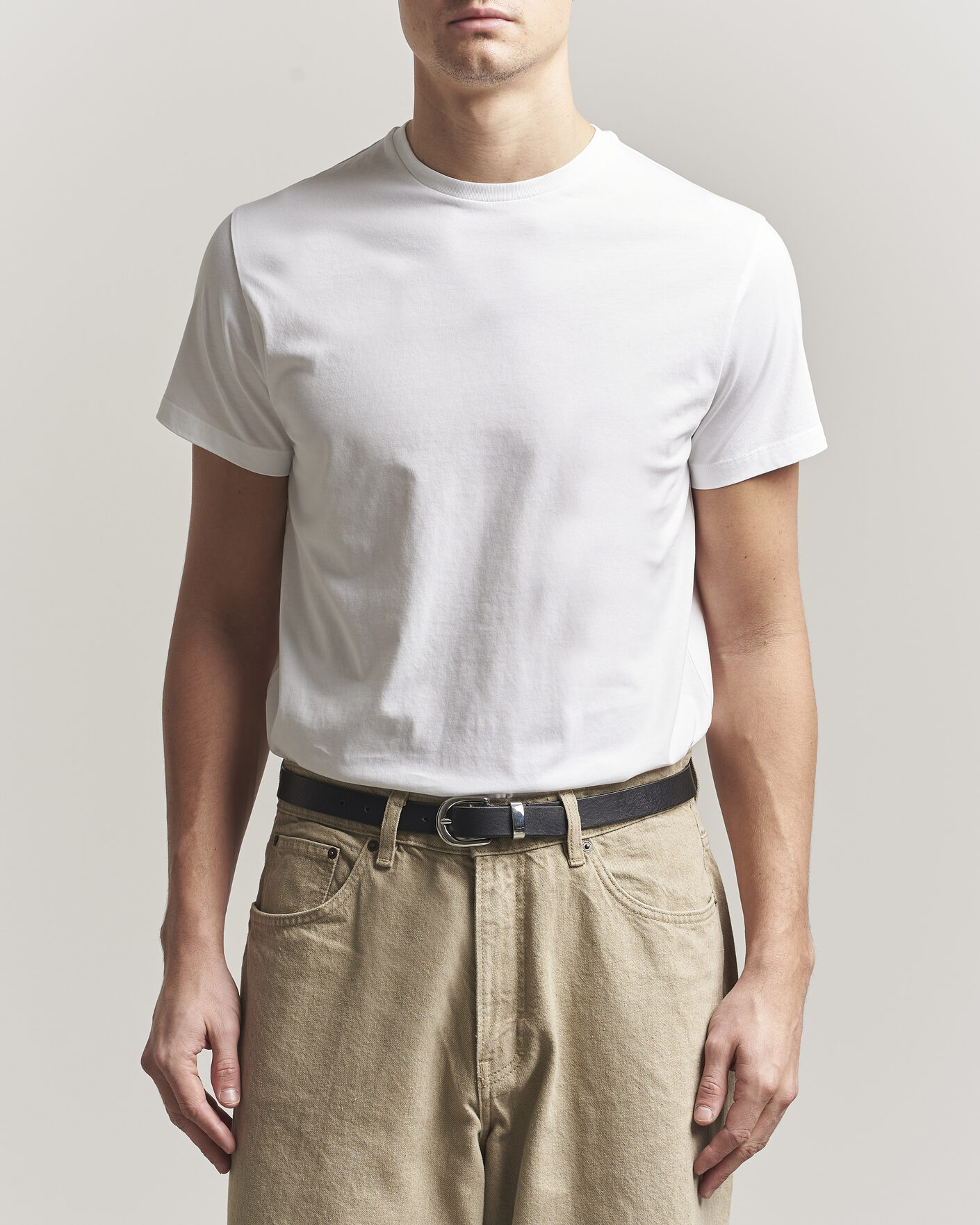 Men | T-Shirts | Jil Sander | Short Sleeve Basic T-Shirt White