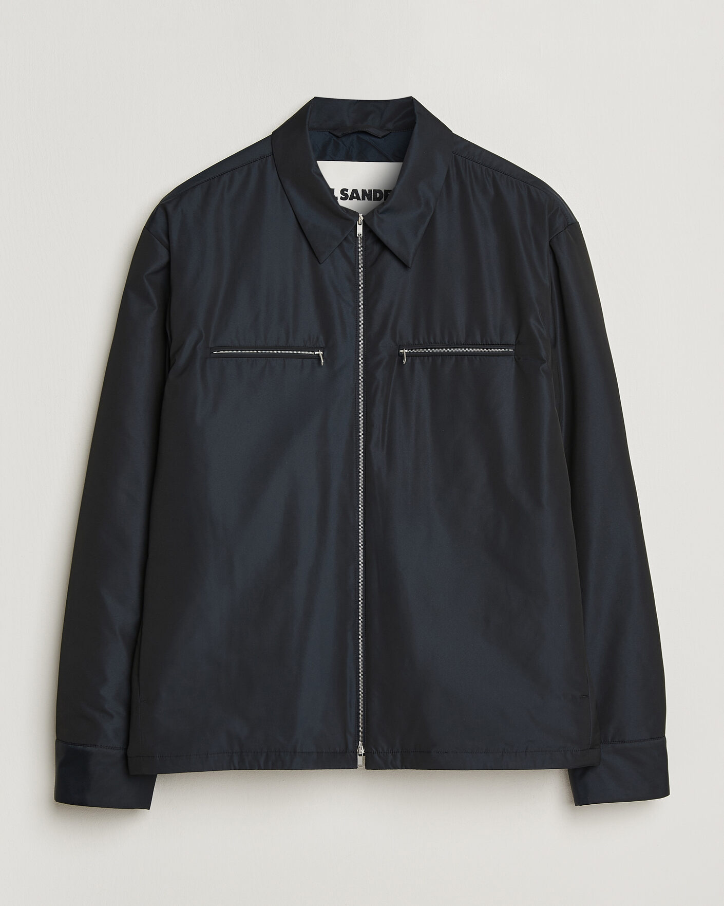 Men | Coats & Jackets | Jil Sander | Nylon Zip Jacket Navy