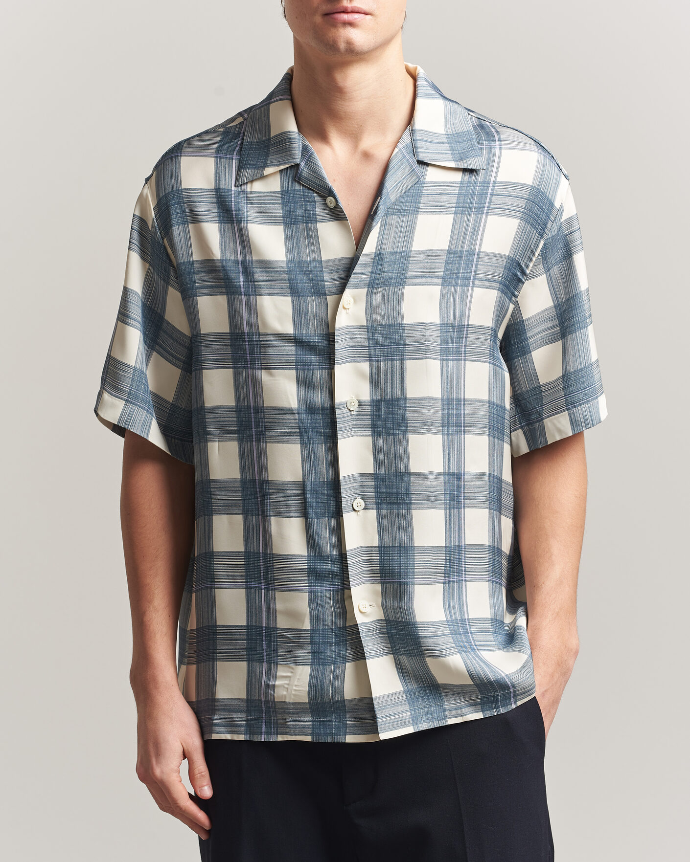 Jil Sander Boxy Friday Shirt Light Blue at CareOfCarl.com