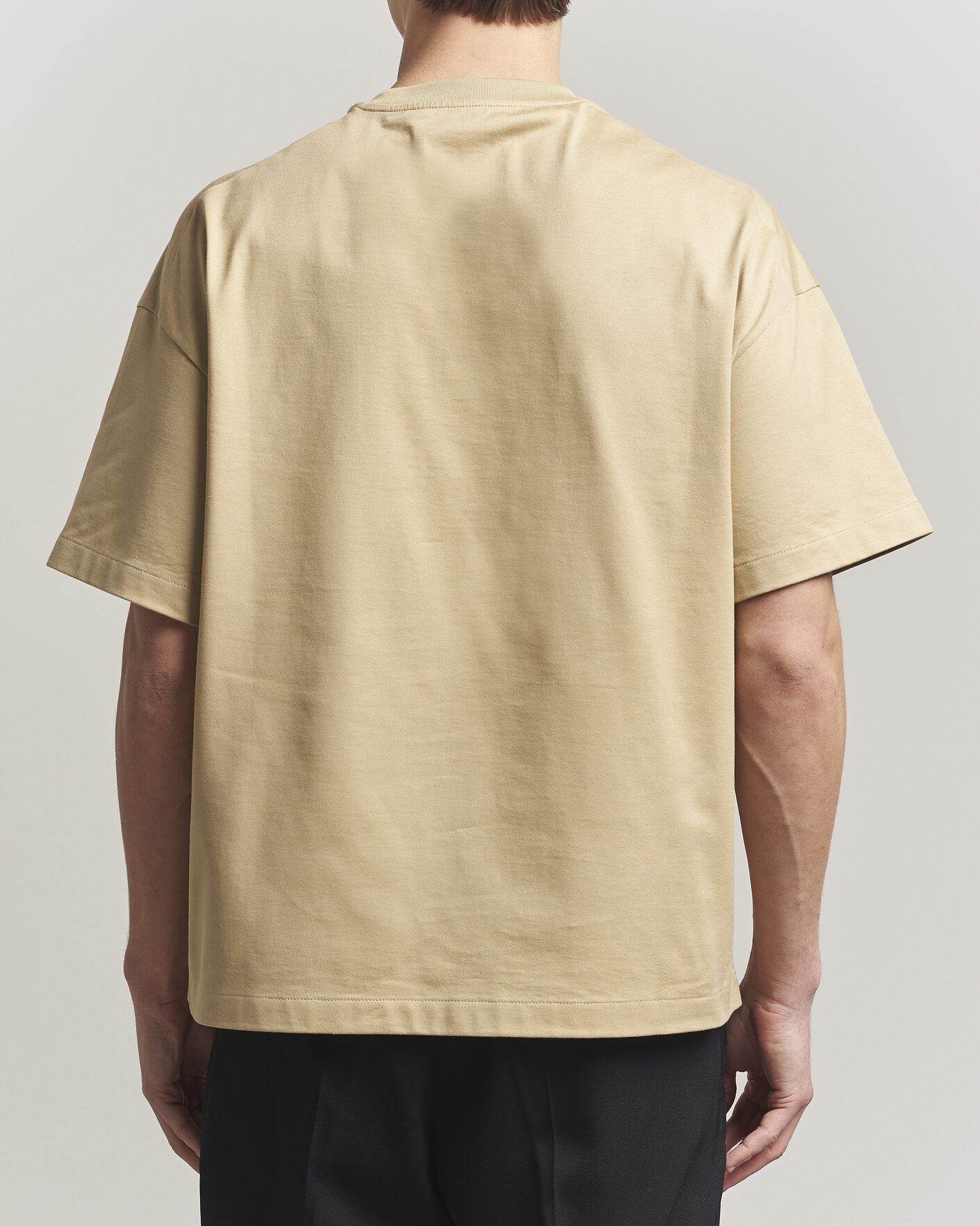 Men | T-Shirts | Jil Sander | Short Sleeve Logo T-Shirt Khaki