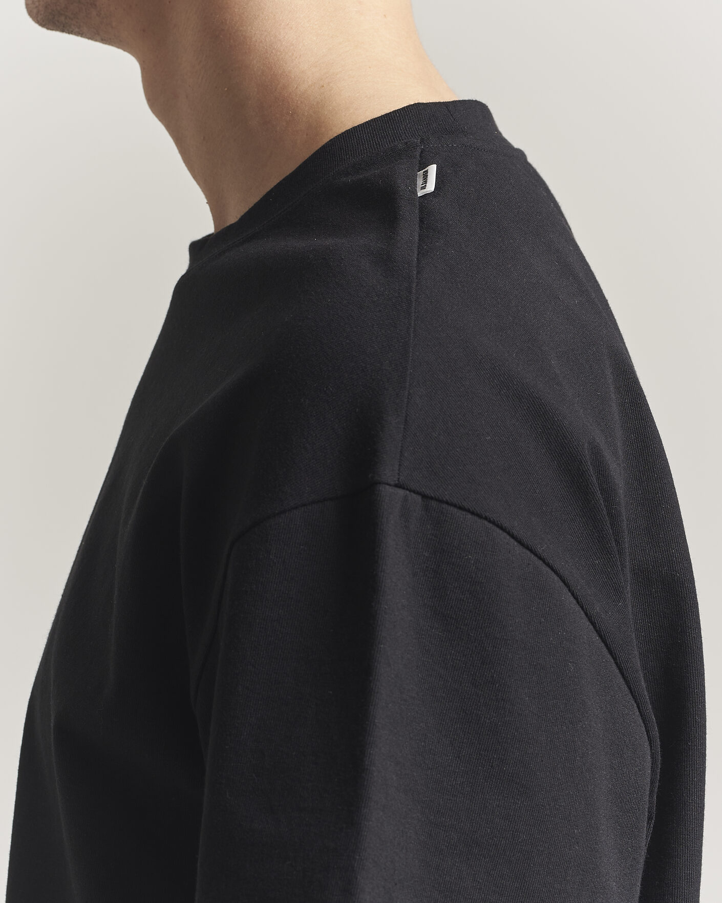 Men | T-Shirts | Jil Sander | Long Sleeve T-Shirt Black