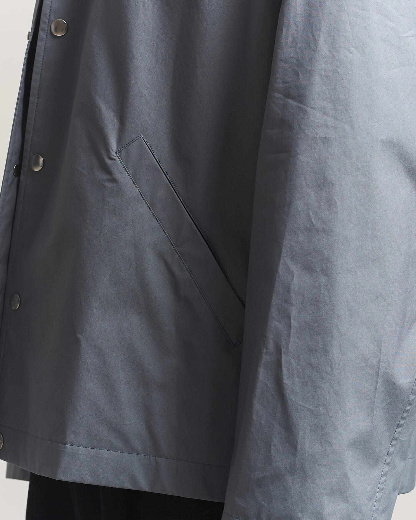 Jil Sander Back Logo Bomber Jacket Grey at CareOfCarl.com