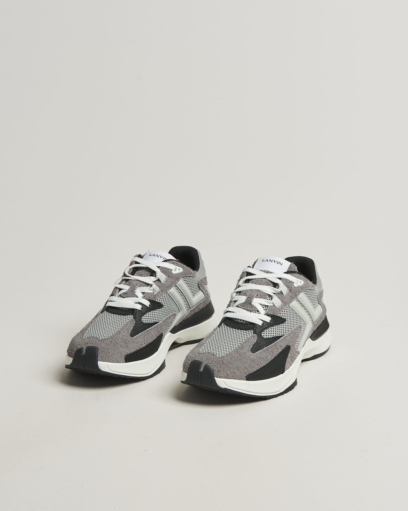 Men | Sneakers | Lanvin | JLA Running Sneakers Light Grey