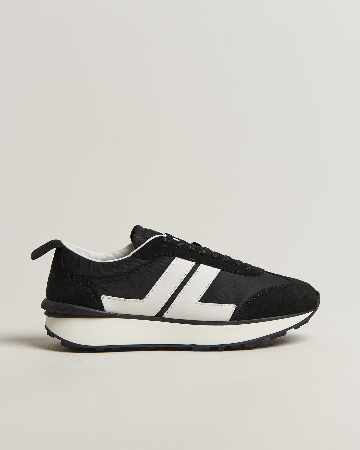 Men | Sneakers | Lanvin | Bumpr Running Sneakers Black/White