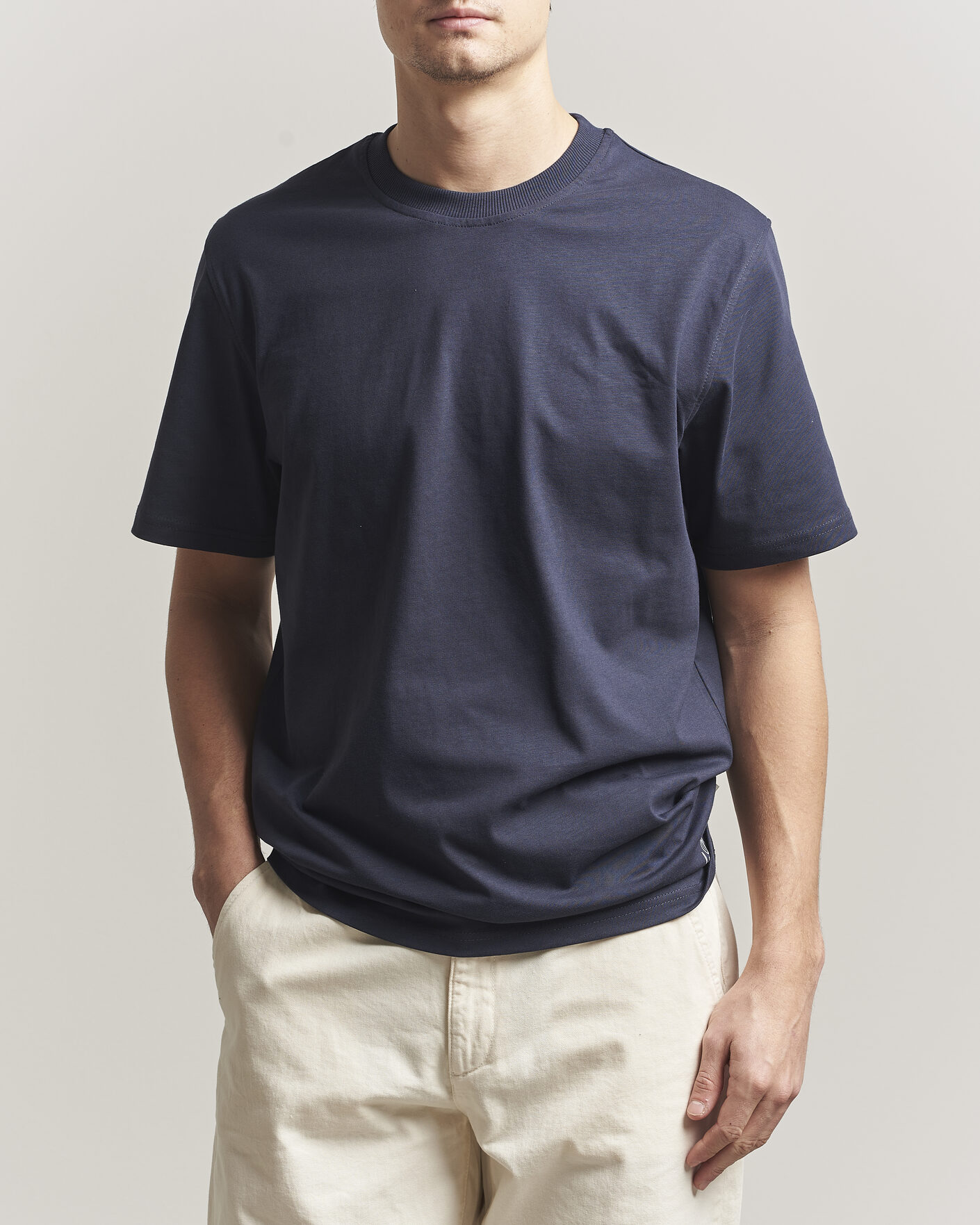 Men | T-Shirts | LES DEUX | Ben Artist T-Shirt Navy