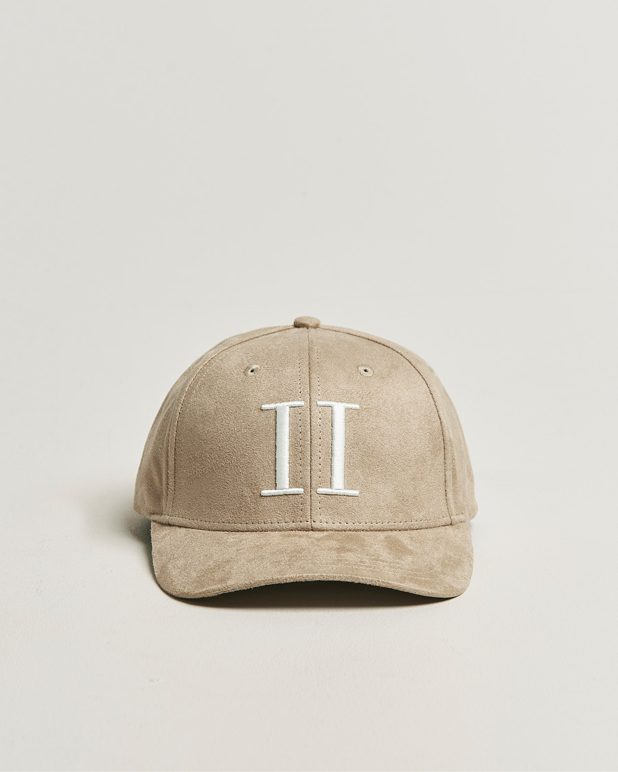 Men | Hats & Caps | LES DEUX | Encore Suede Baseball Cap Dark Sand