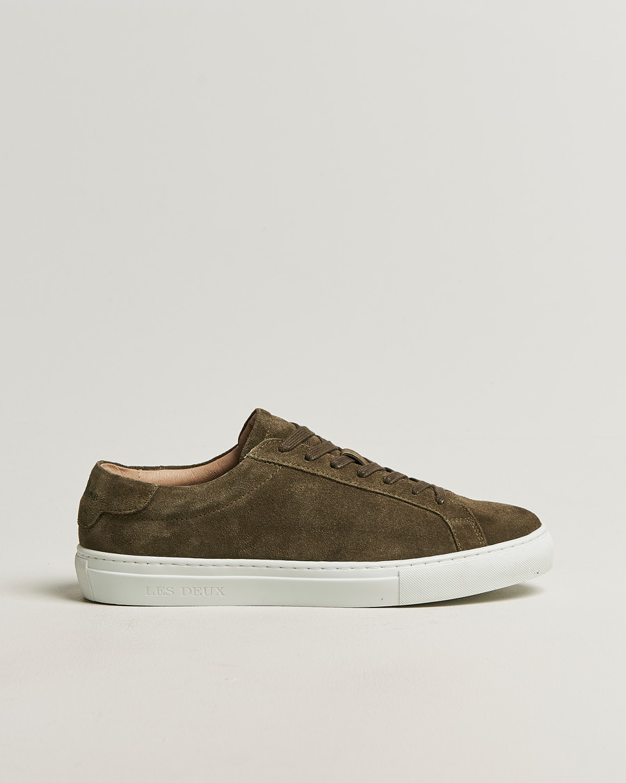 Men | Sneakers | LES DEUX | Theodor Suede Sneakers Teak Brown