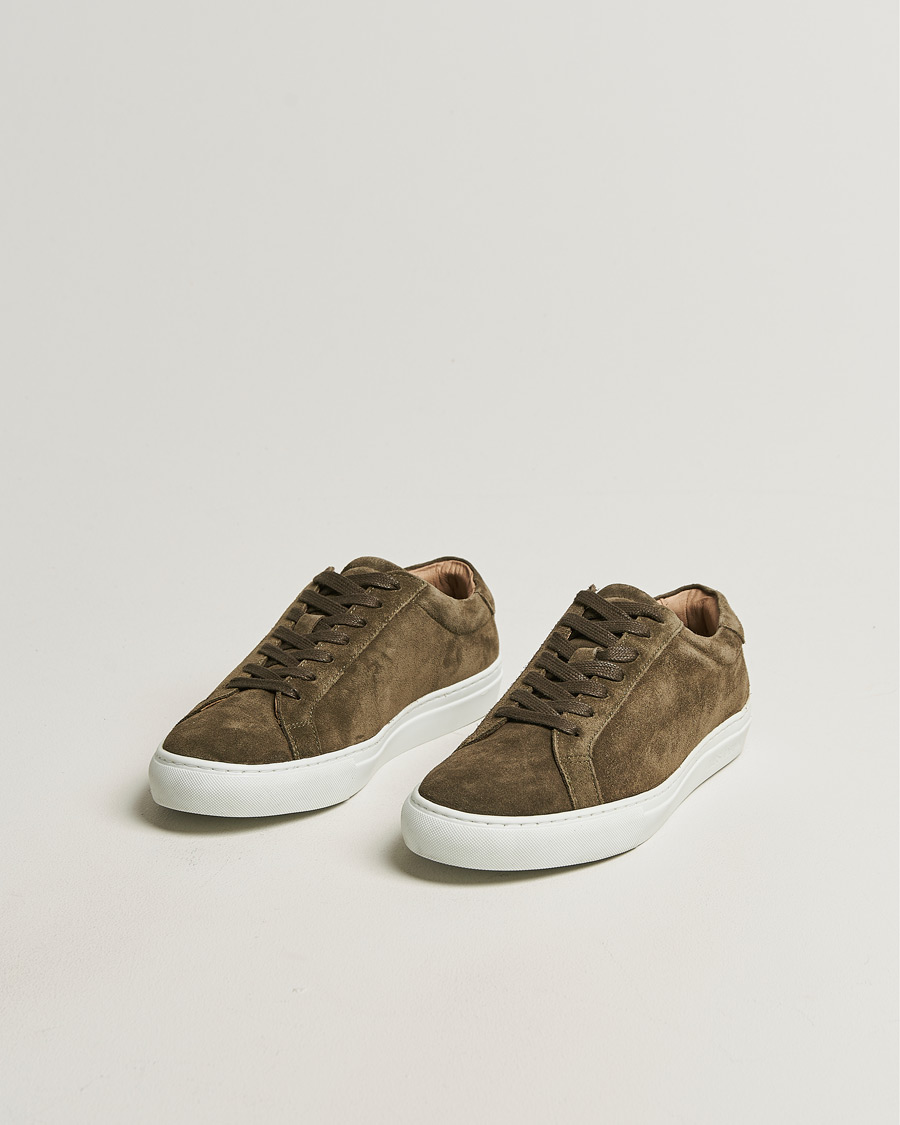 Men | Sneakers | LES DEUX | Theodor Suede Sneakers Teak Brown