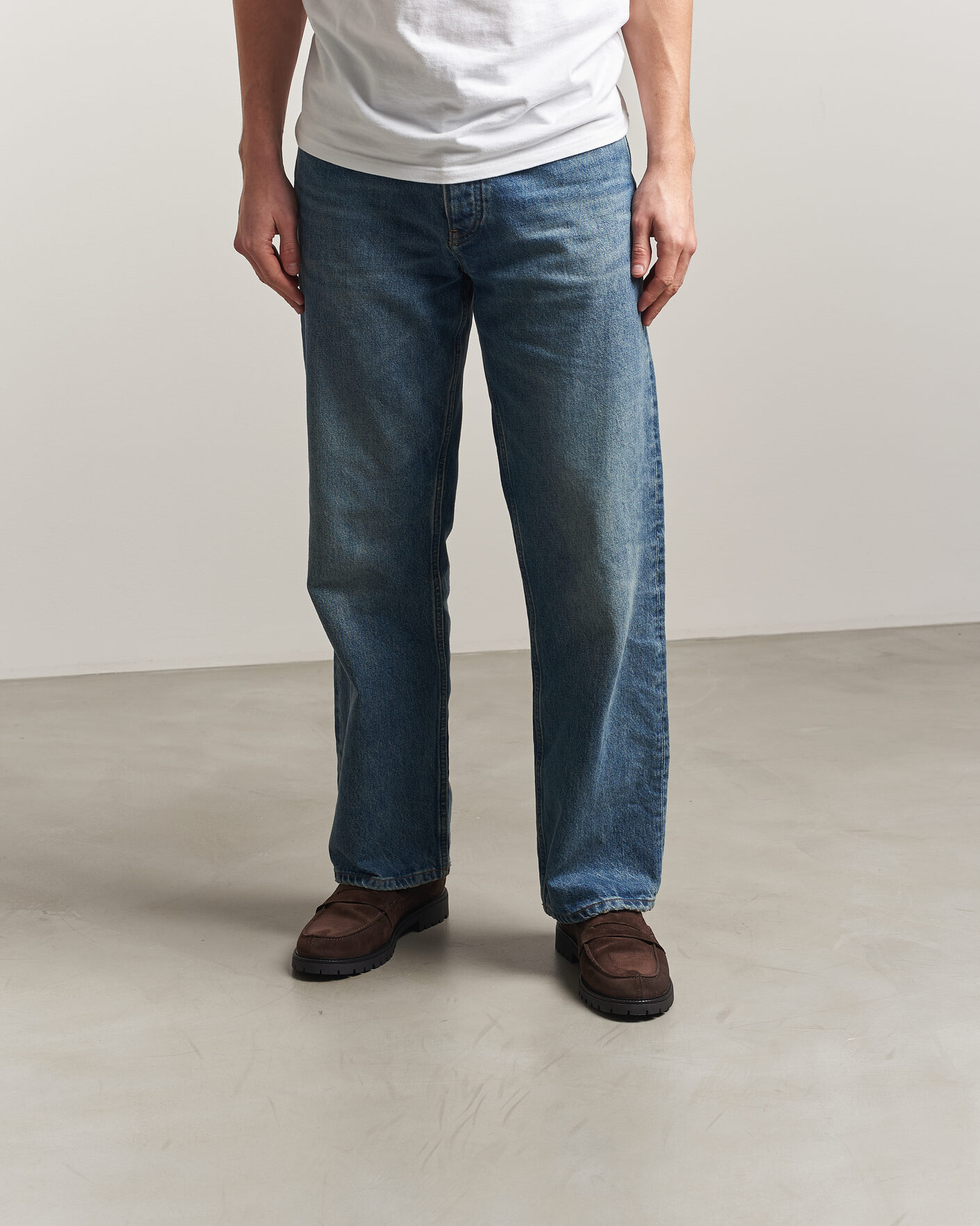 Men | Loafers | LES DEUX | Taylor Oil Suede Loafers Turkish Coffee