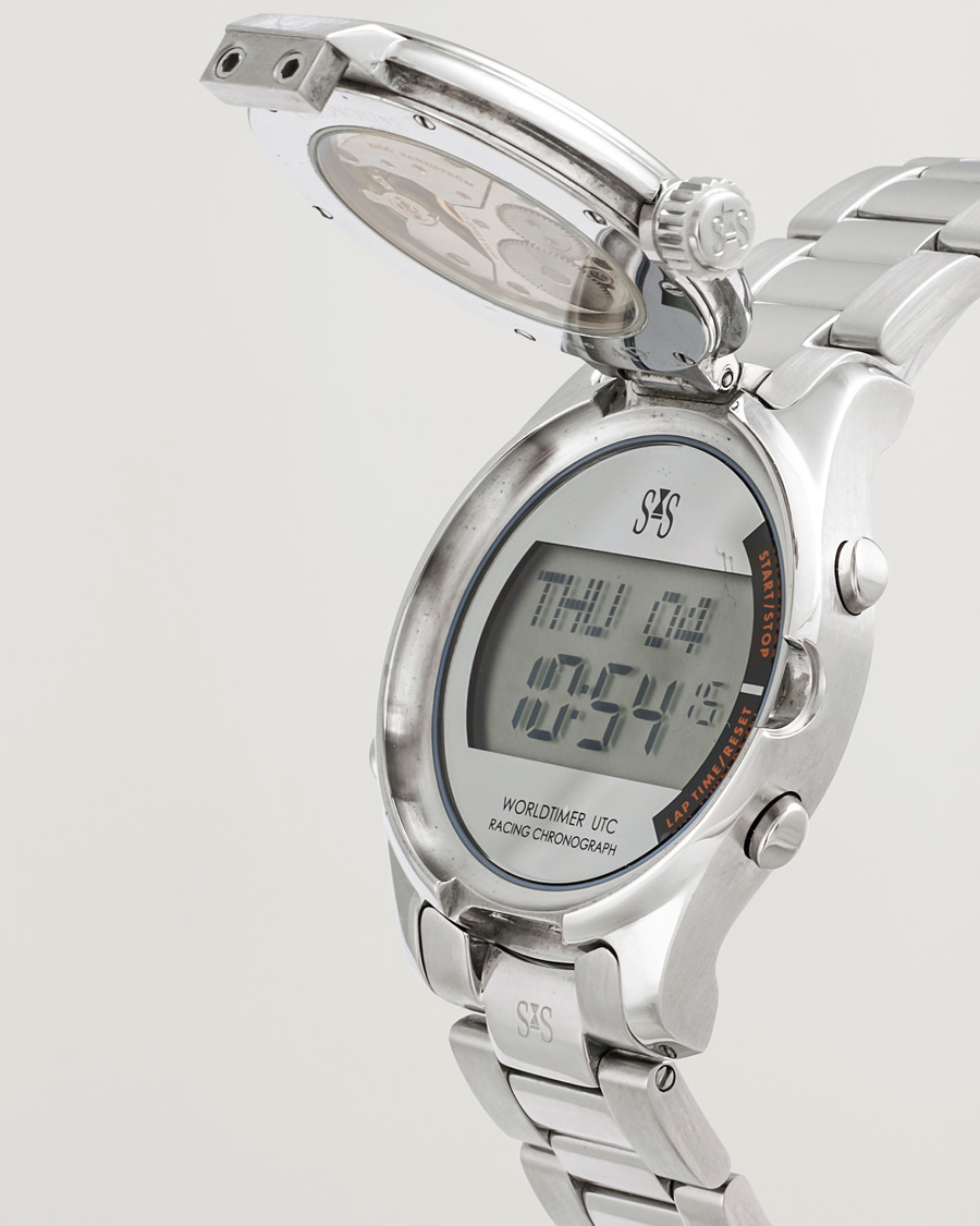 Sjöö Sandström Pre-Owned Chronolink worldtimer at CareOfCarl.com