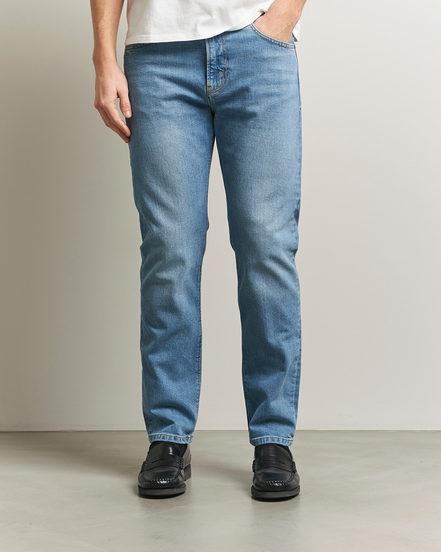 Men | Trousers | Jeanerica | TM005 Tapered Jeans Light Vintage 62