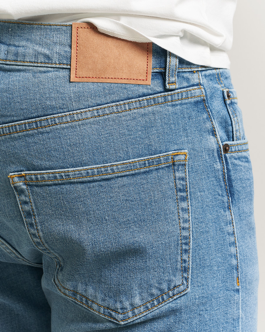 Men | Trousers | Jeanerica | TM005 Tapered Jeans Light Vintage 62