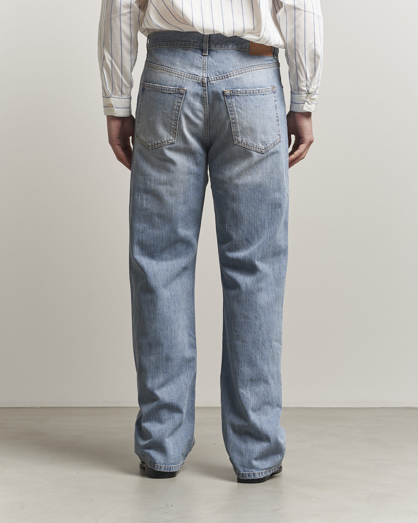 Men | Jeans | Jeanerica | VM009 Vega Jeans Light Blue Righe