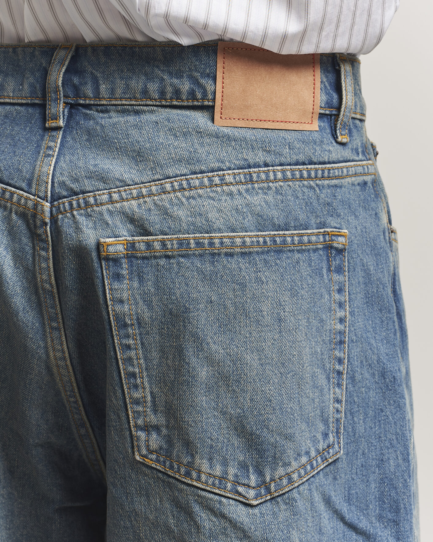 Men | Jeans | Jeanerica | Brera Straight Jeans 1990 Light Vintage