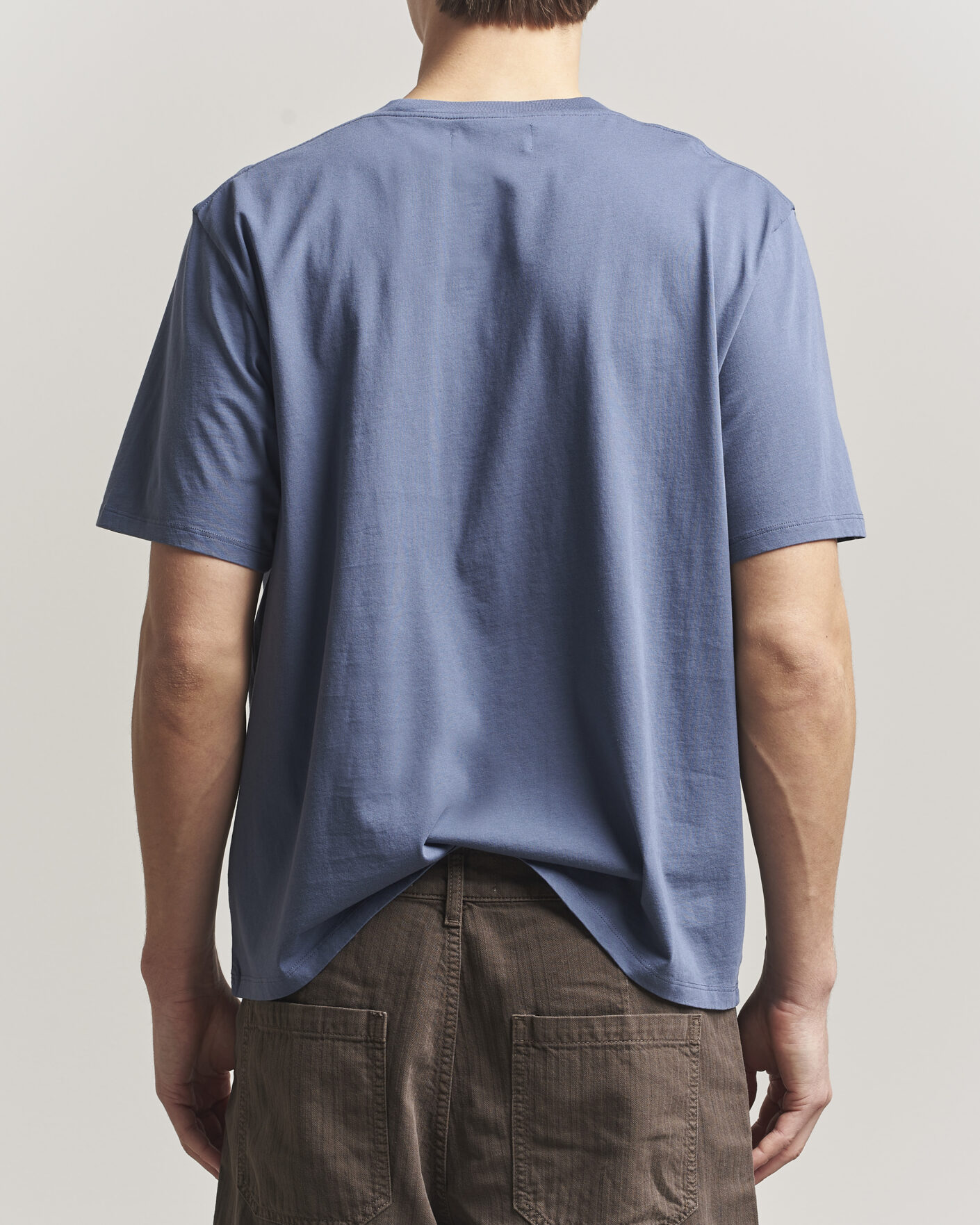Men | T-Shirts | Jeanerica | Delon Crew Neck T-Shirt Blue