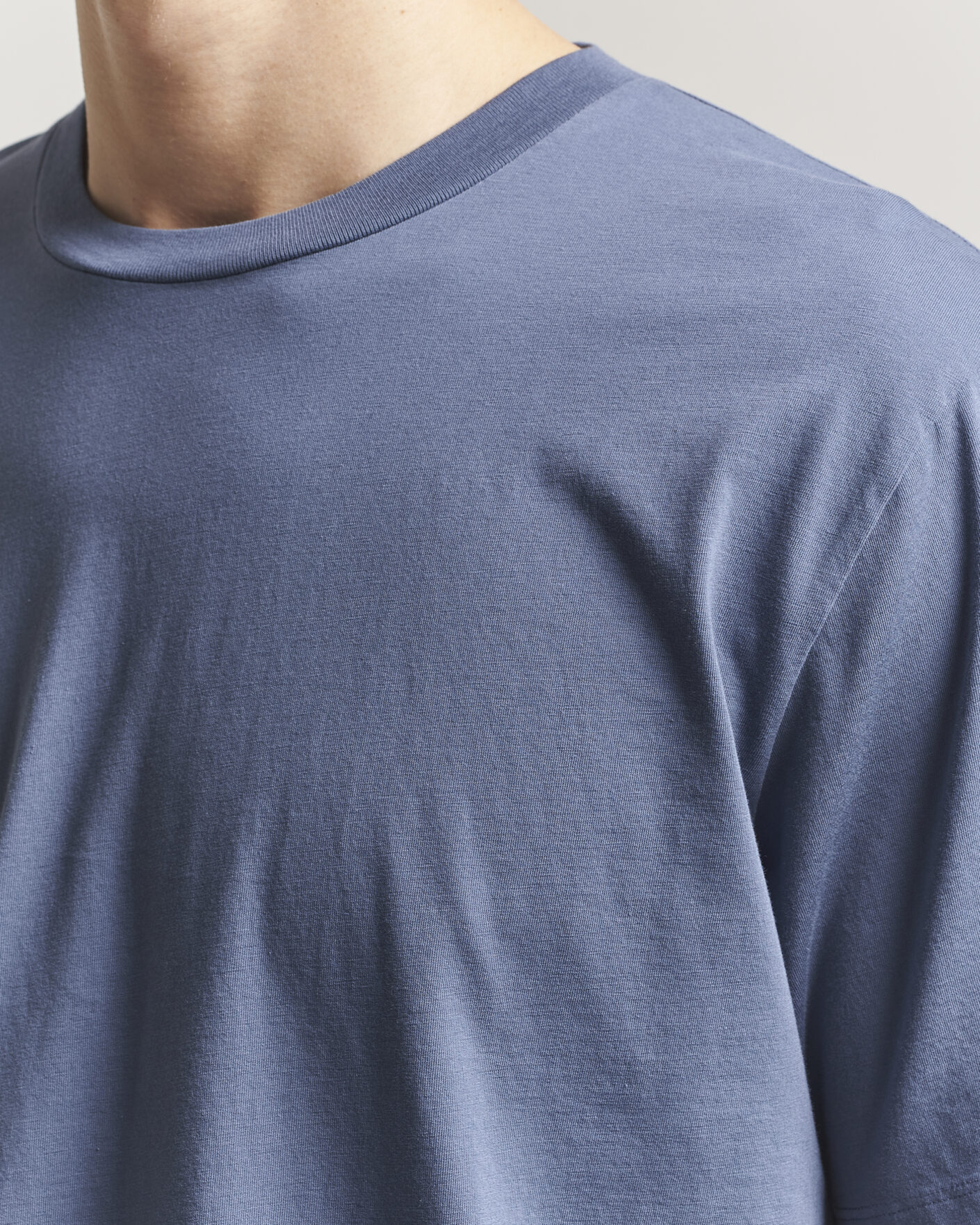 Men | T-Shirts | Jeanerica | Delon Crew Neck T-Shirt Blue