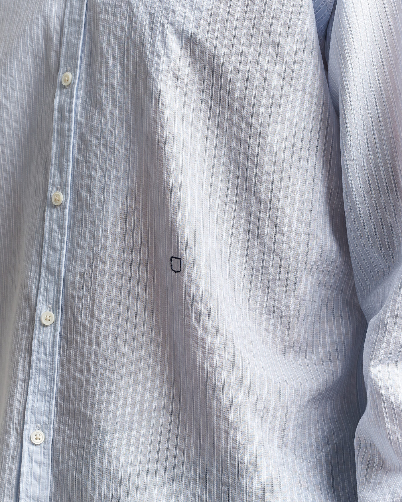 Men | Shirts | Massimo Alba | Genova Striped Shirt Sky Blue