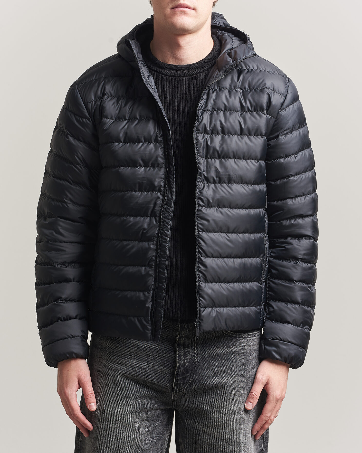 Men | Coats & Jackets | Canada Goose | Stratus Down Hoody Black