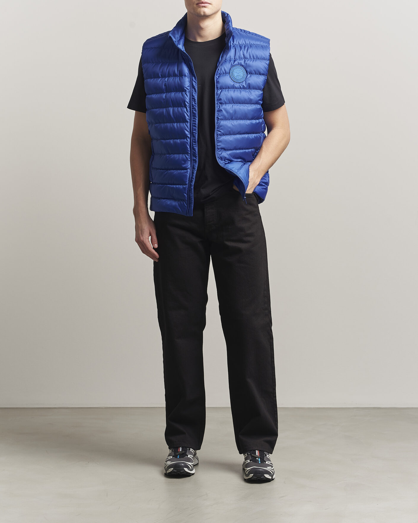 Men | Gilets | Canada Goose | Stratus Down Vest Azurite Blue