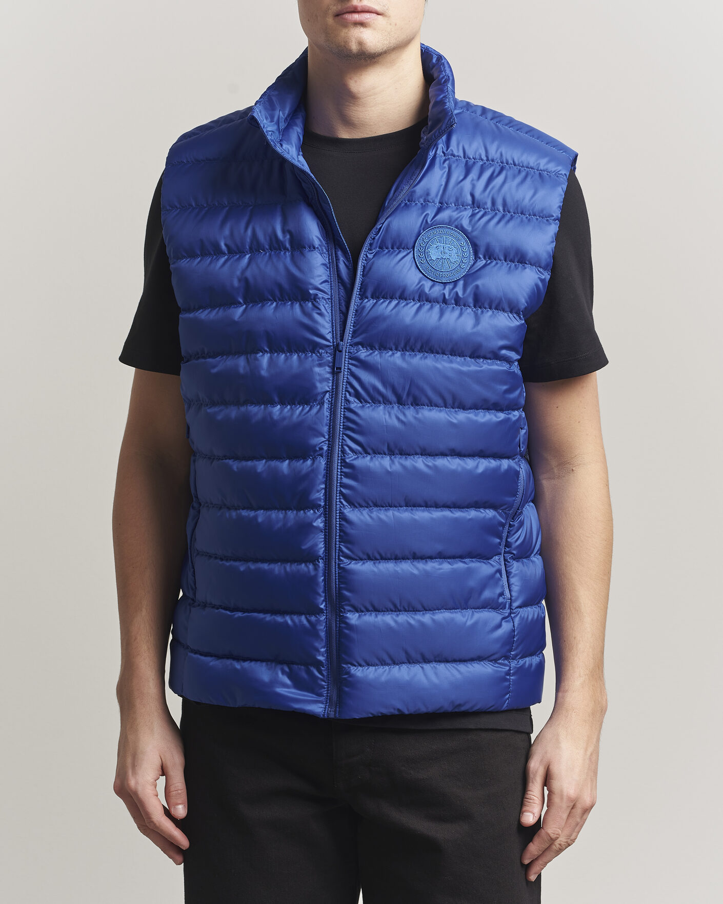 Men | Gilets | Canada Goose | Stratus Down Vest Azurite Blue
