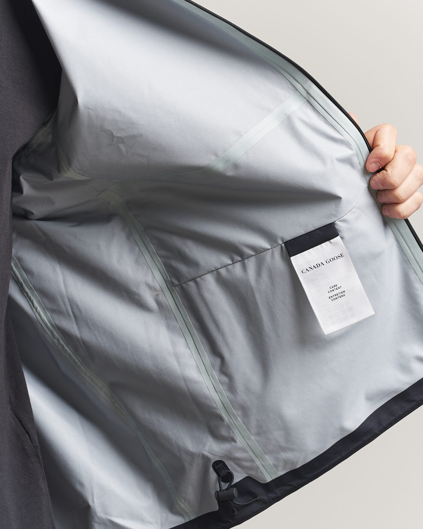 Men | Coats & Jackets | Canada Goose | Horizon Rain Jacket Black