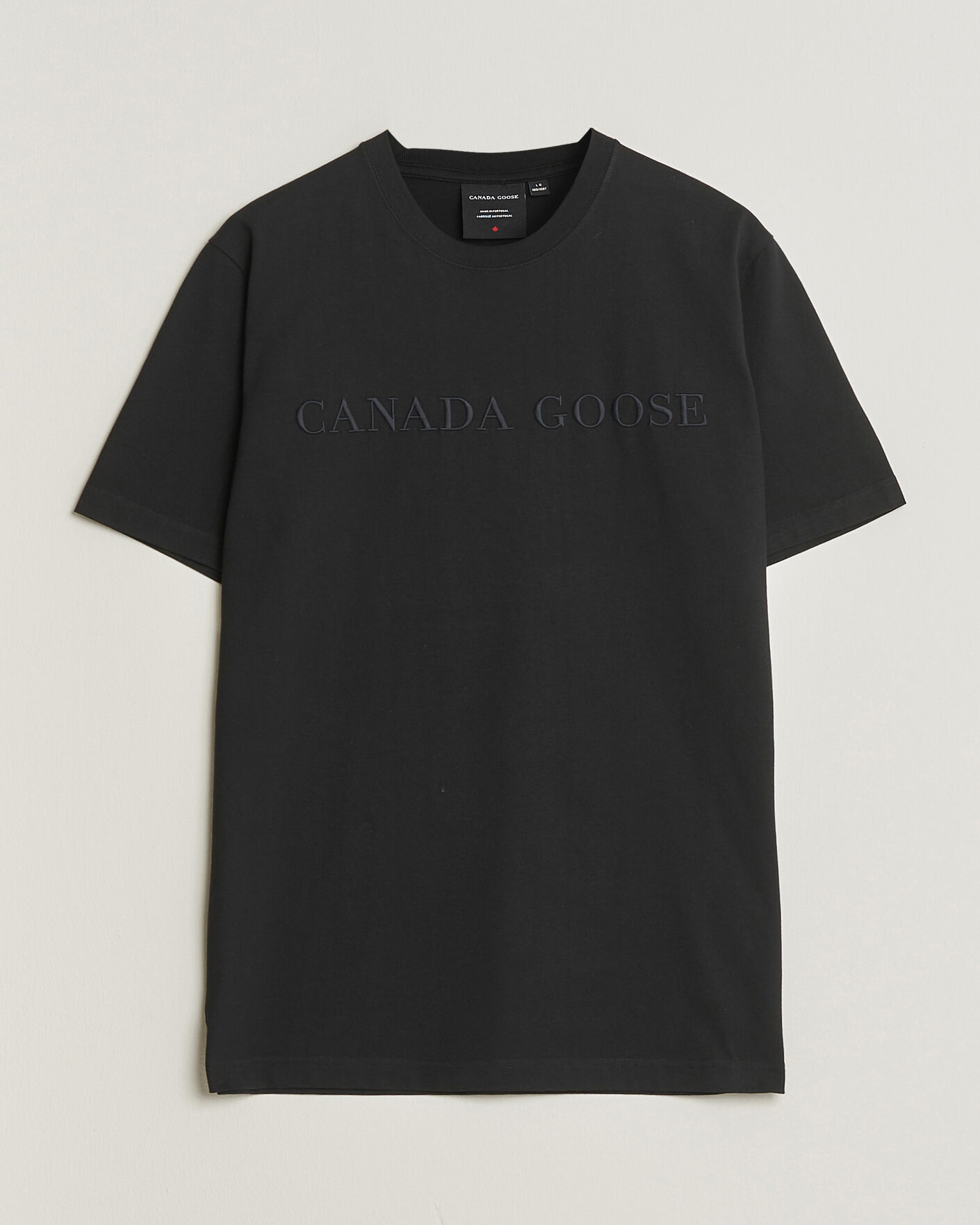 Men | T-Shirts | Canada Goose | Vantage Wordmark T-Shirt Black