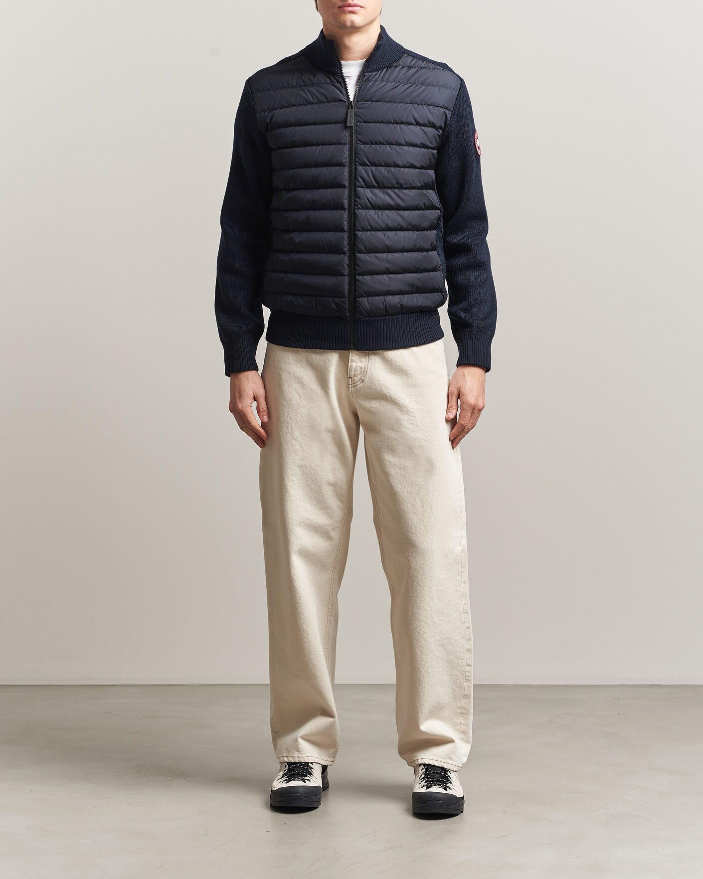Canada Goose Hybridge Knit Jacket Nocturne at CareOfCarl.com