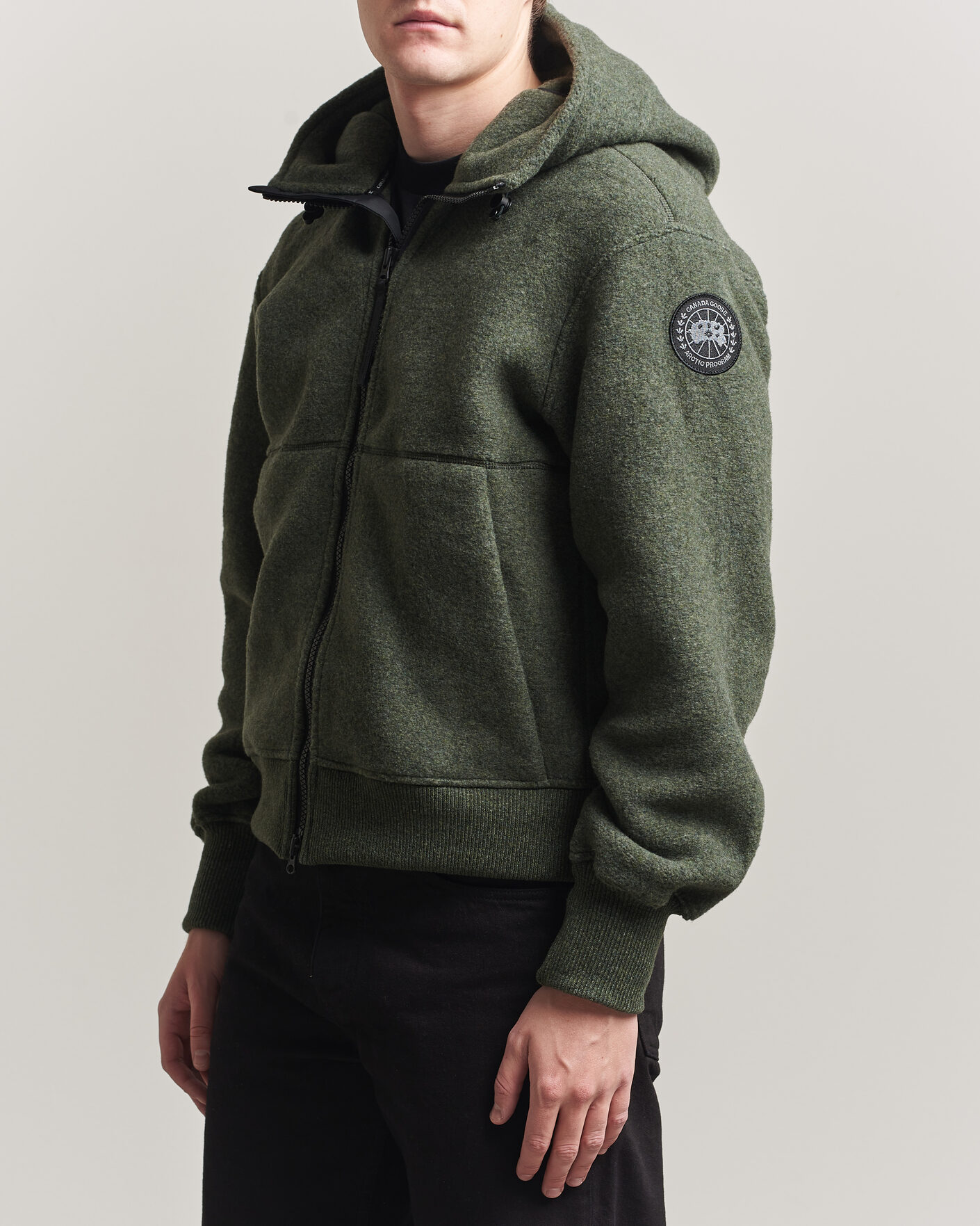 Men | Coats & Jackets | Canada Goose | BD Chillwack Fleece Bomber Moss Khaki