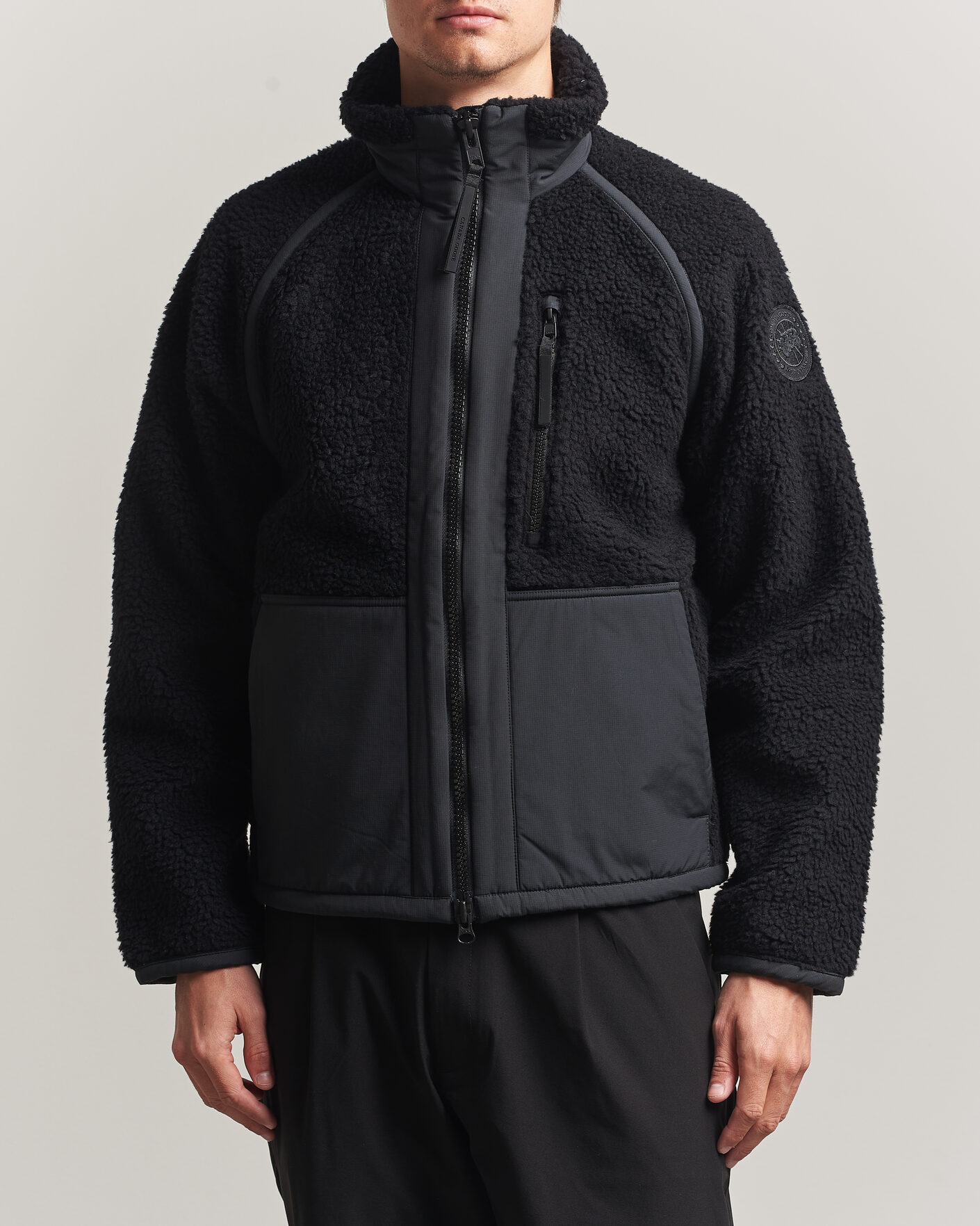 Men | Coats & Jackets | Canada Goose Black Label | Westport Fleece Jacket Black
