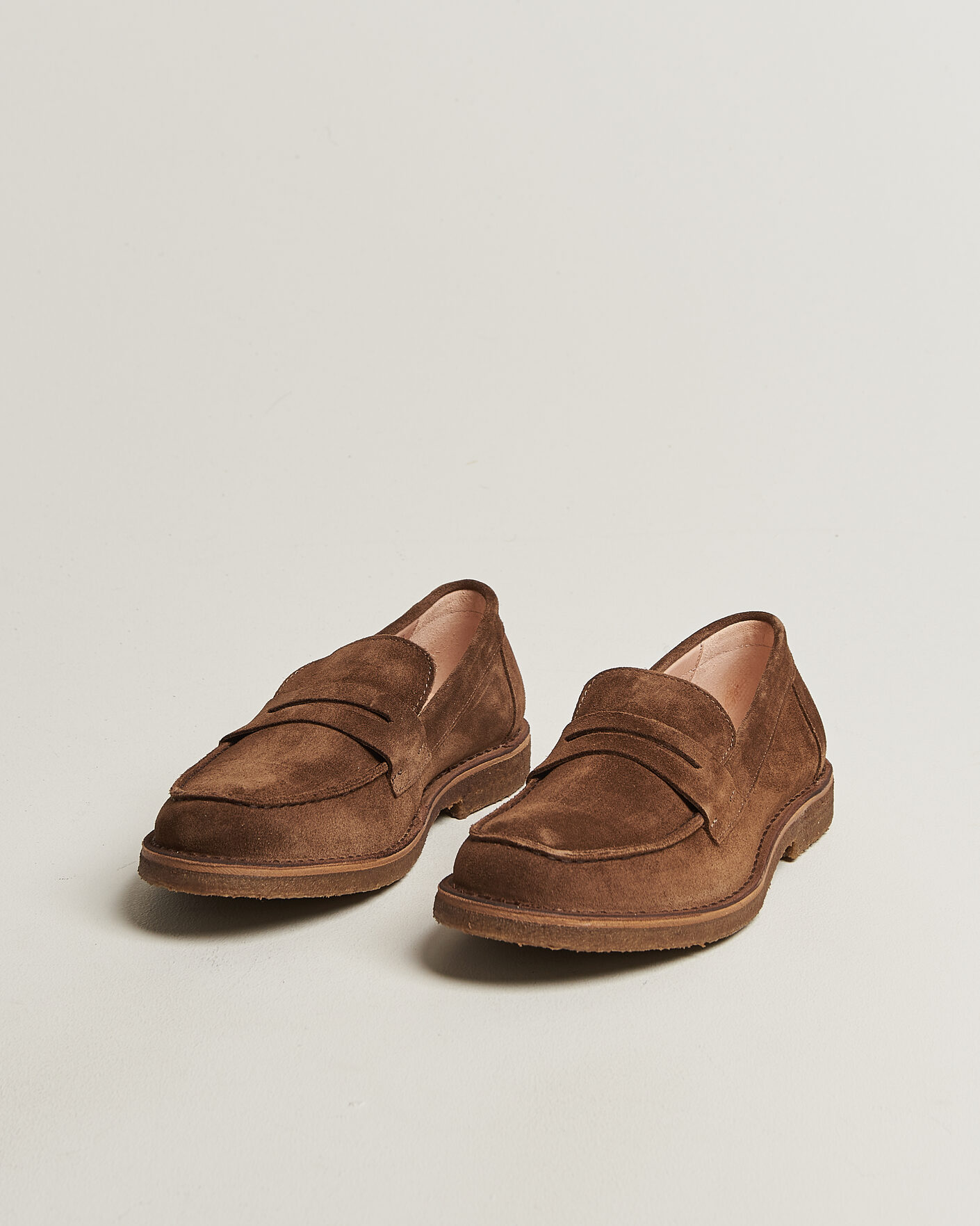 Men | Loafers | Astorflex | Mokaflex Loafers Dark Khaki Suede