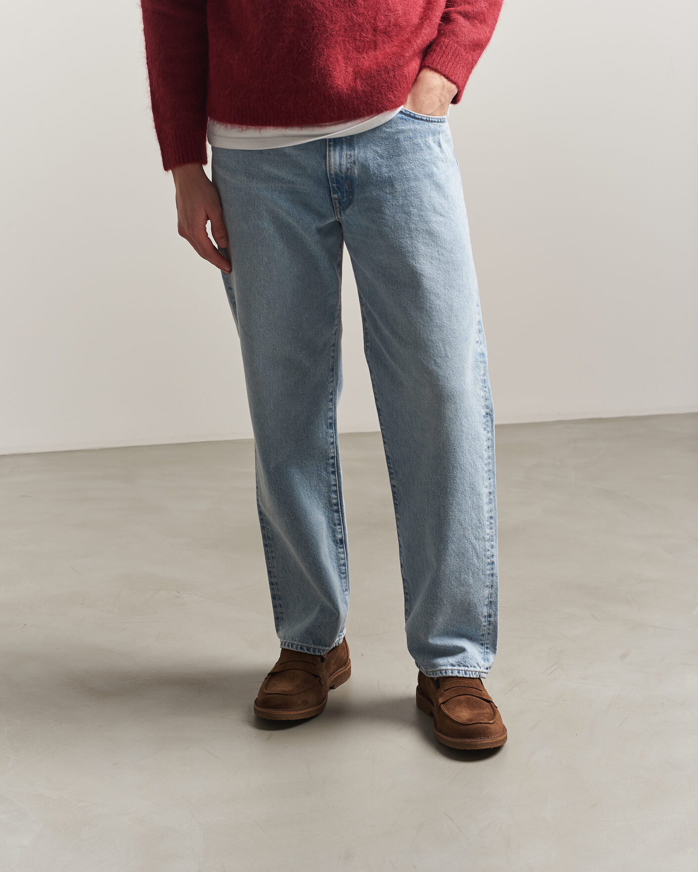 Men | Loafers | Astorflex | Mokaflex Loafers Dark Khaki Suede