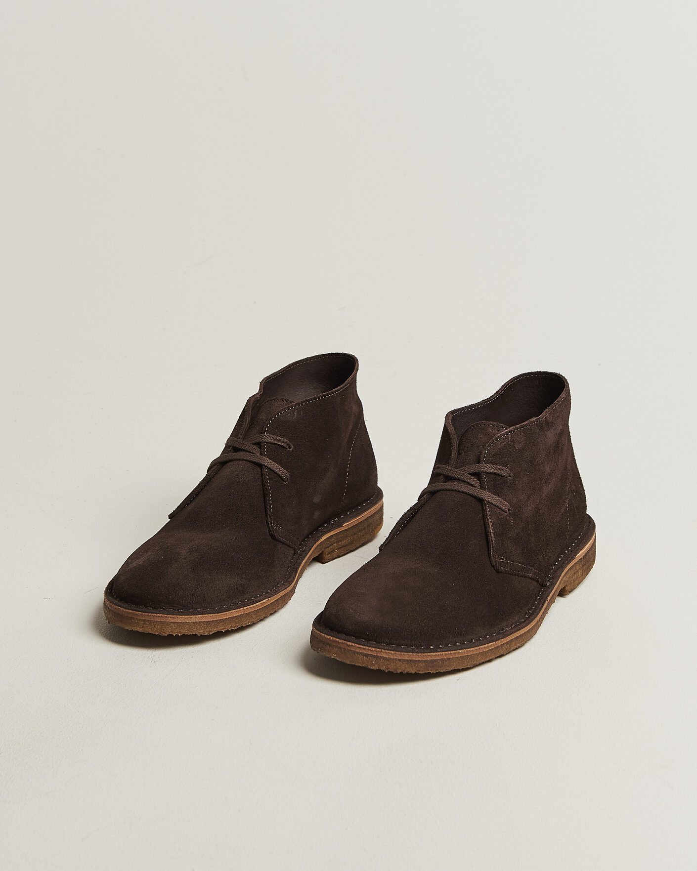Men | Boots | Astorflex | Montflex Chukka Boots Dark Brown Suede