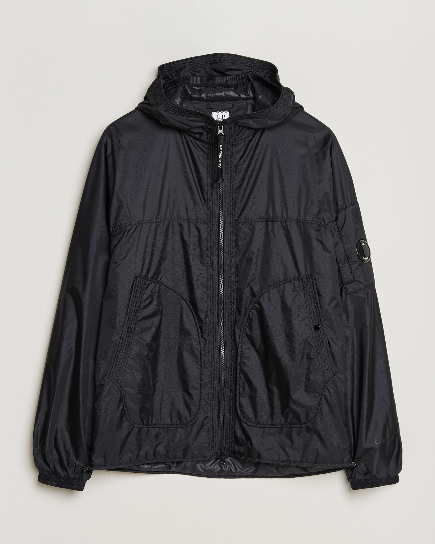 Men | Coats & Jackets | C.P. Company | Nada Shield Primaloft Padded Hood Jacket Black