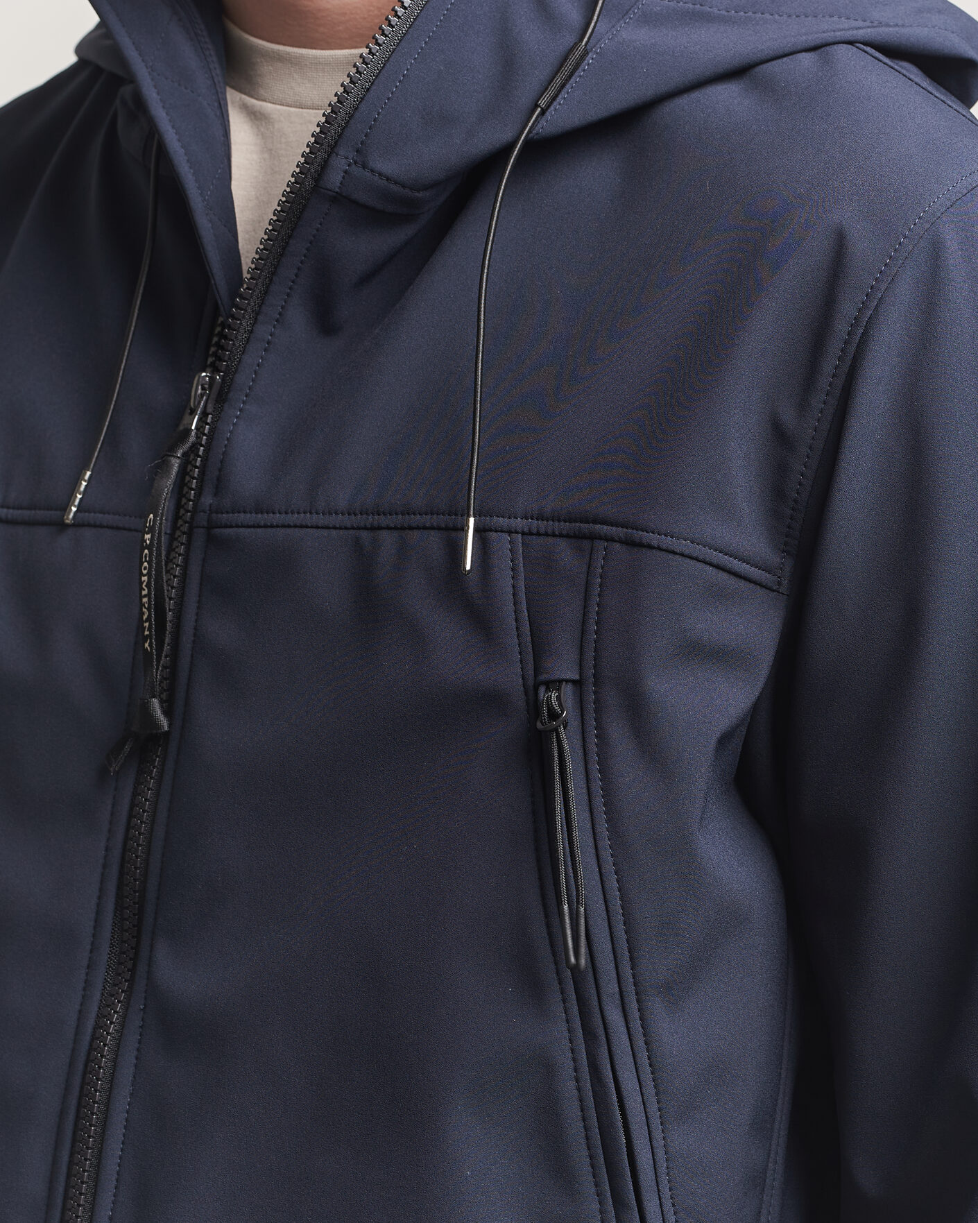 Men | Coats & Jackets | C.P. Company | Shell-R Goggle Hood Jacket Navy