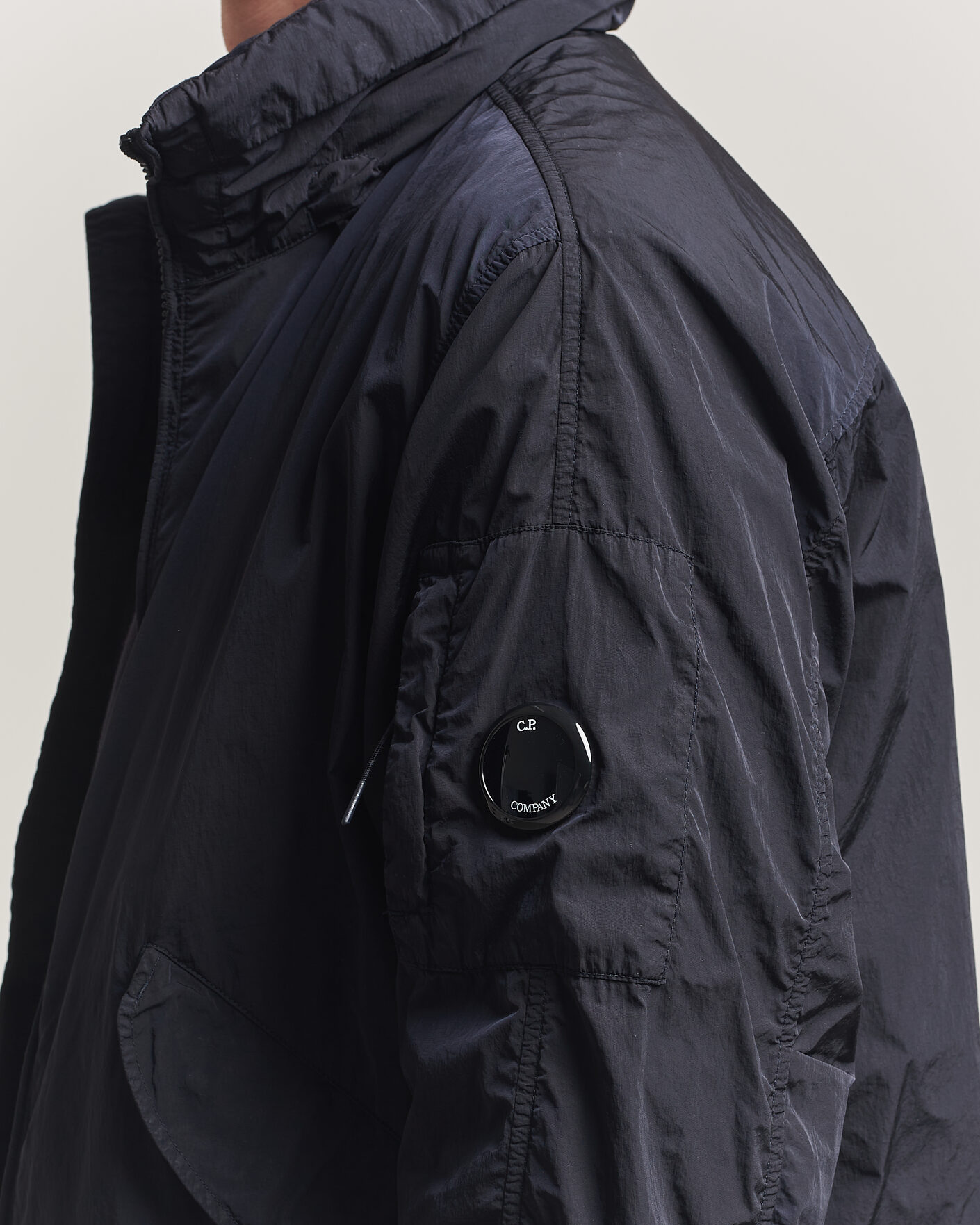 C.P. Company Chrome R Coach Jacket Navy at CareOfCarl.com