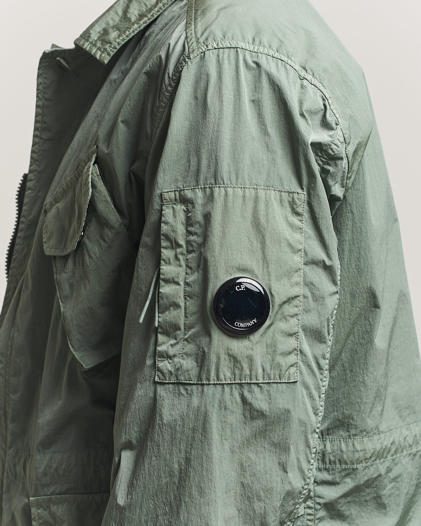 C.P. Company Heavy Chrome R Jungle Jacket Green at CareOfCarl.com