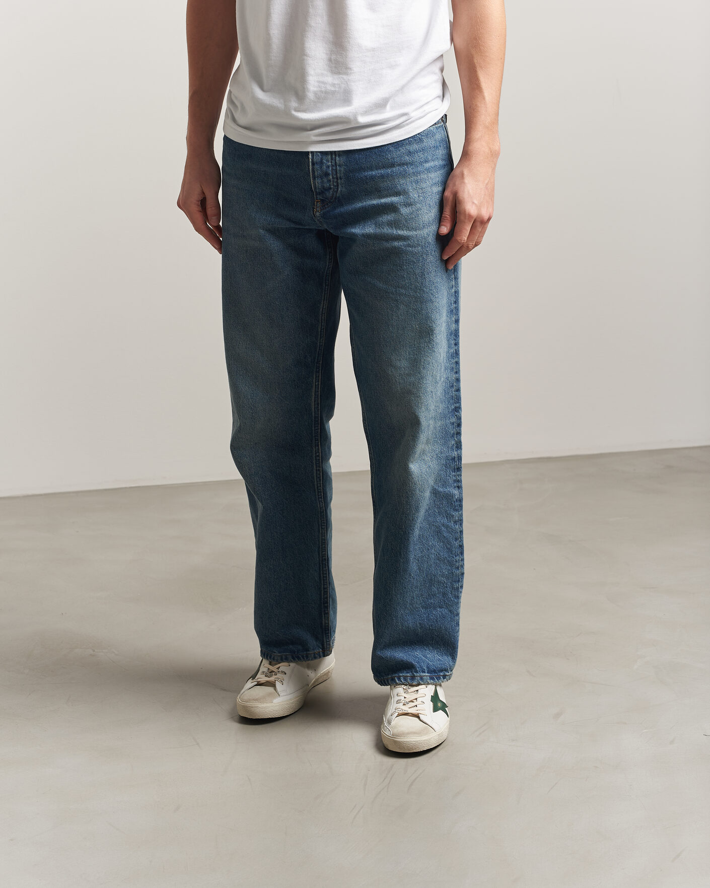 Men | Sneakers | Golden Goose | Super-Star Sneakers White/Green