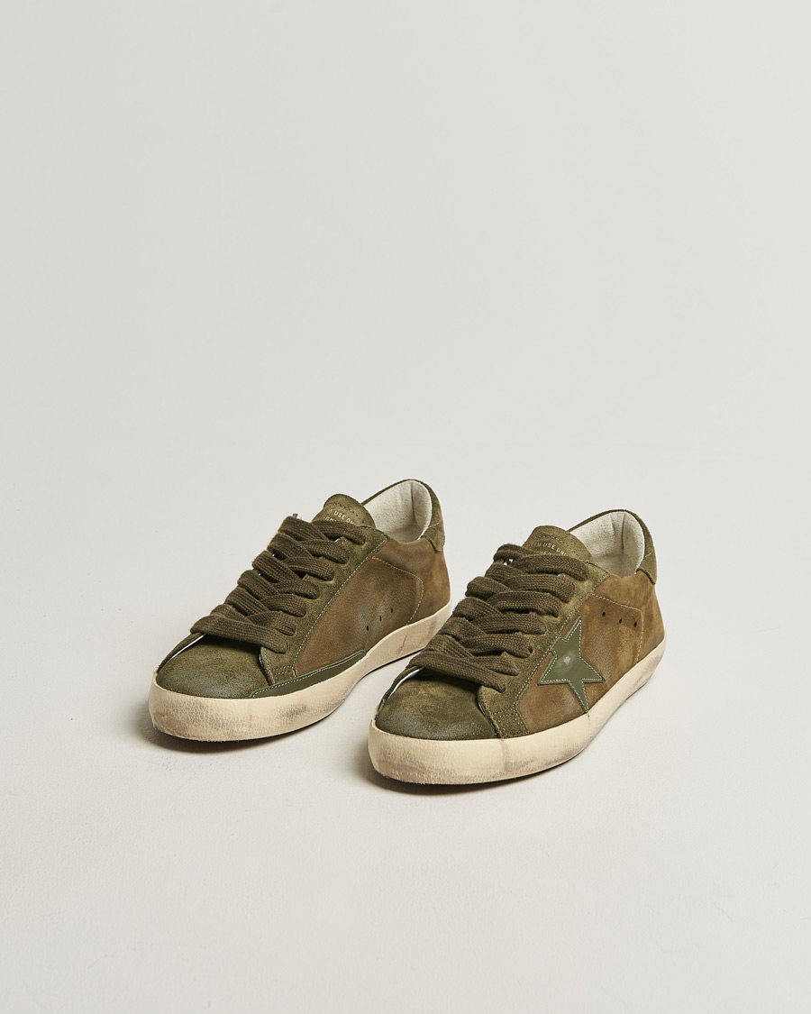 Men | Sneakers | Golden Goose | Super-Star Sneakers Olive Night