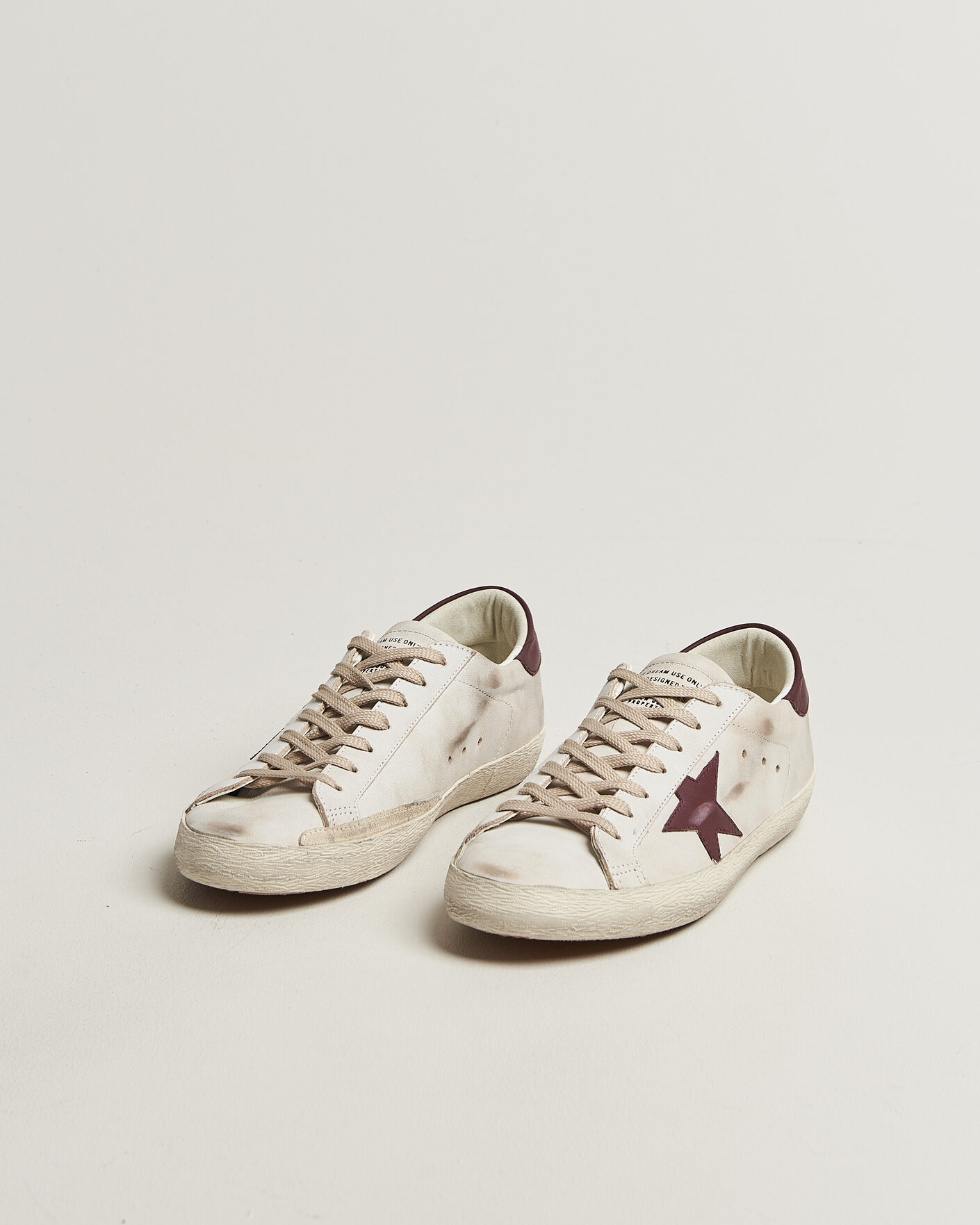 Men | Sneakers | Golden Goose | Super-Star Sneakers White/Red