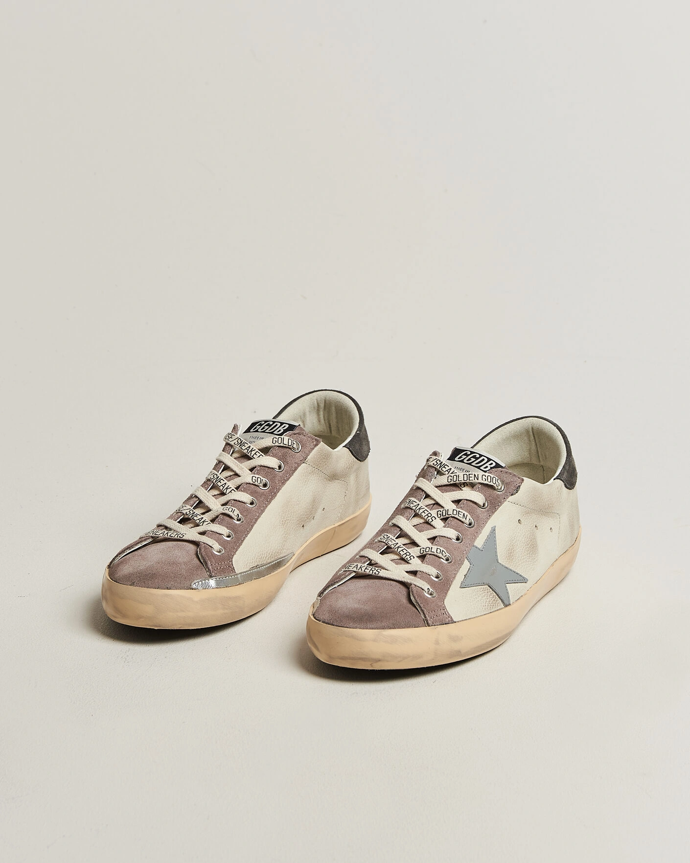 Men | Sneakers | Golden Goose | Super-Star Sneakers Liliac Grey