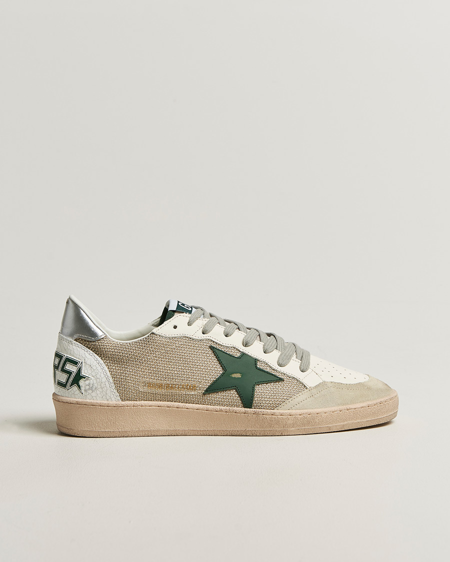 Men | Sneakers | Golden Goose | Ball Star Sneakers White/Green