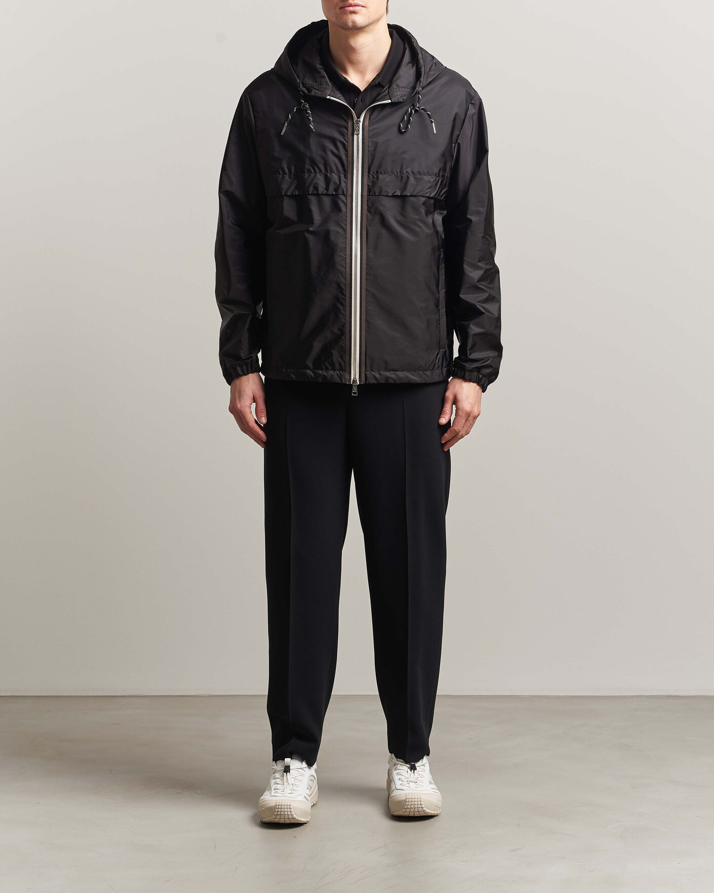 Men | Coats & Jackets | Moncler | Nidge Hooded Jacket Black