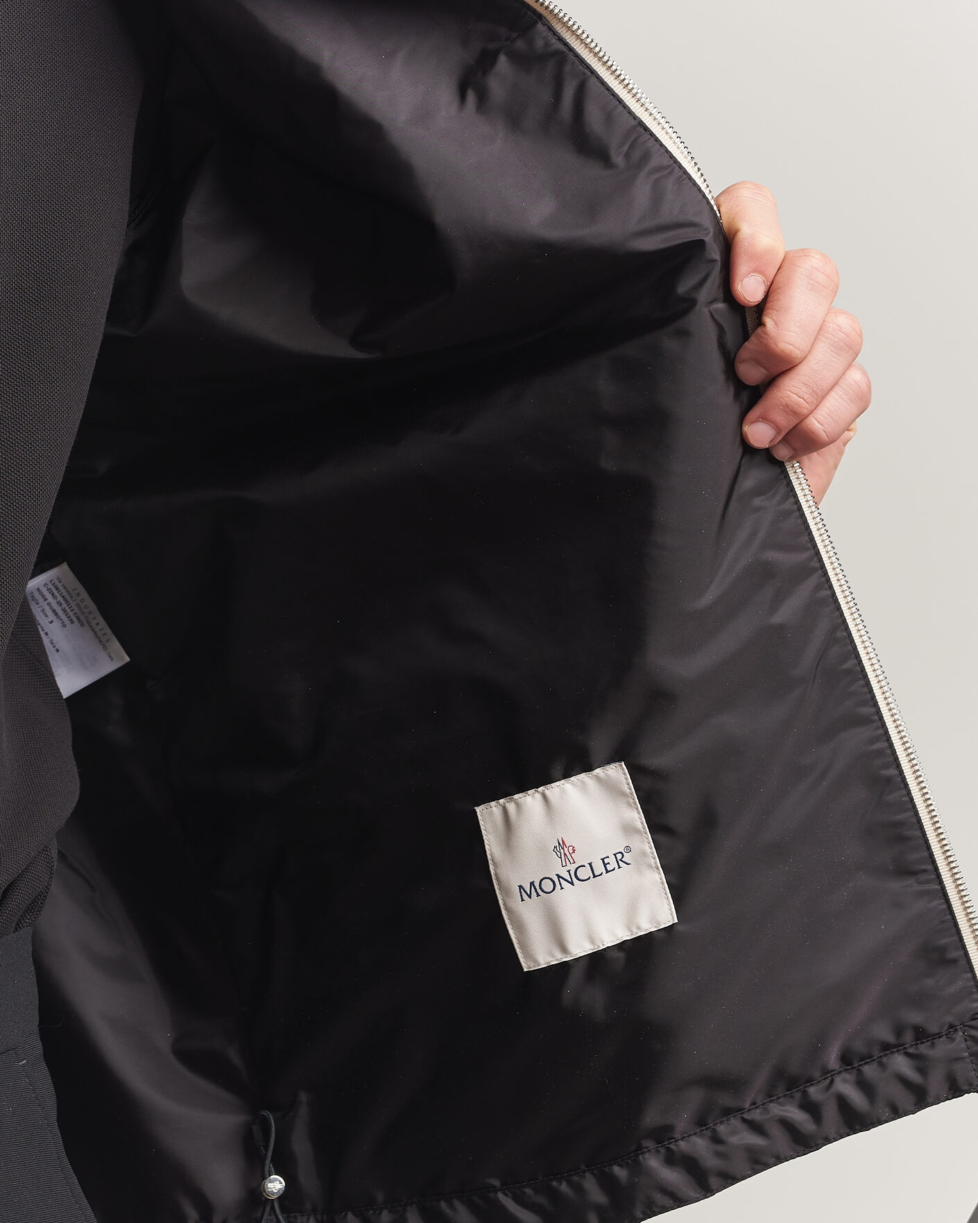 Men | Coats & Jackets | Moncler | Nidge Hooded Jacket Black